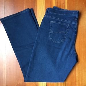 LEE Relaxed Fit Dark Wash Denim Jeans 16L